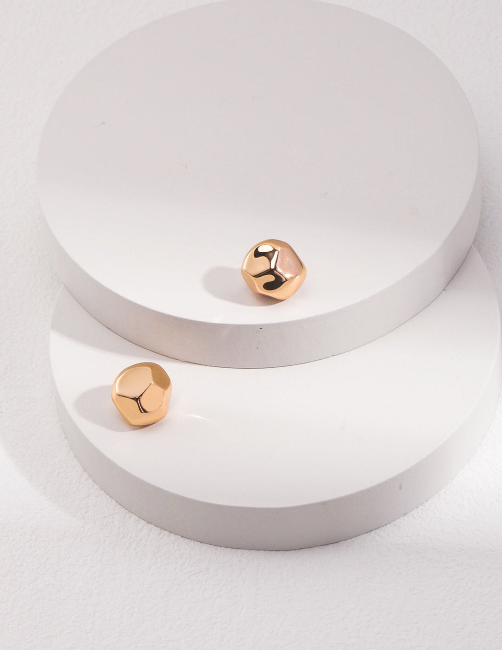 Bold Geometric Stud Earrings