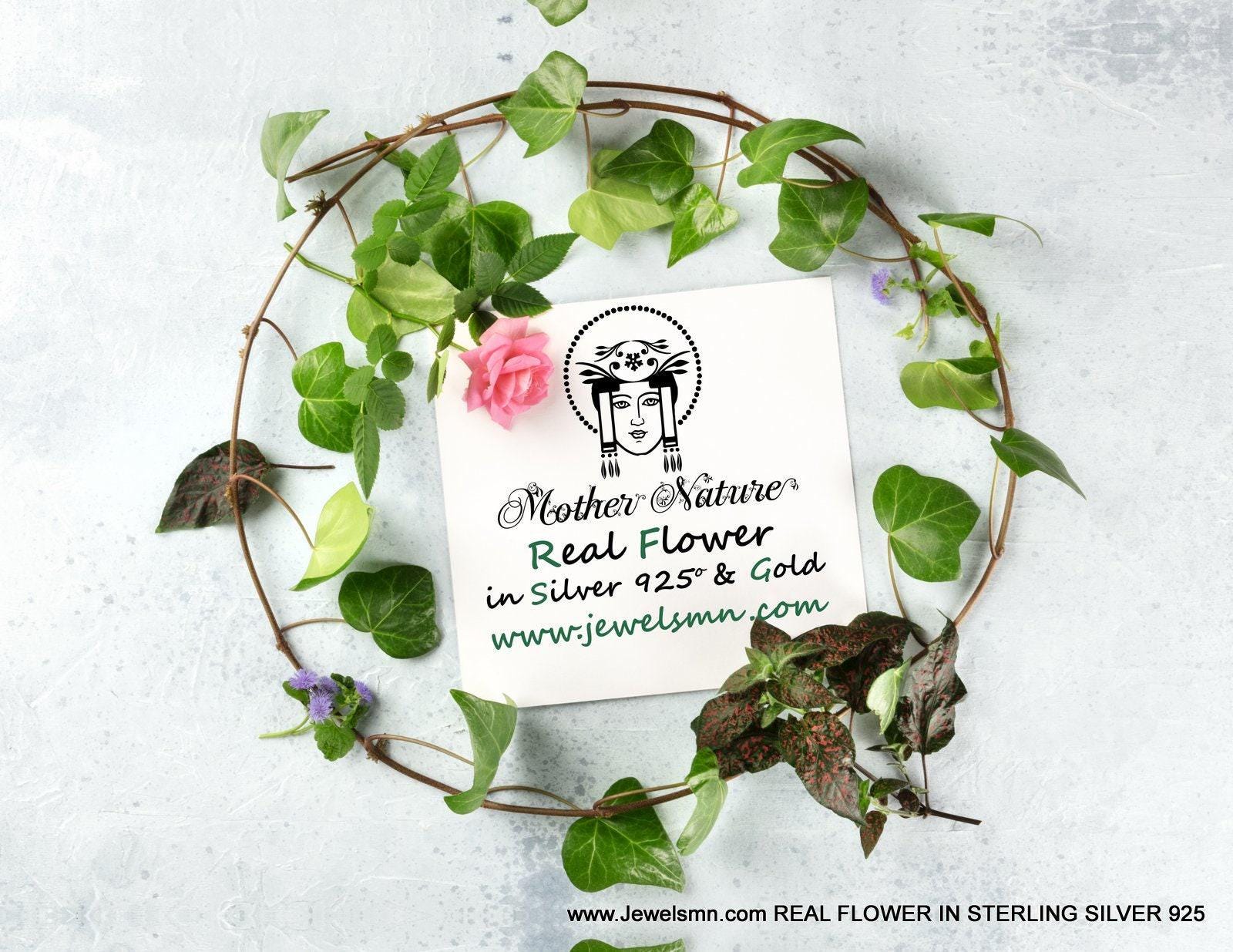 Brass Fern Leaf Ring: Adjustable Nature-Inspired Jewelry